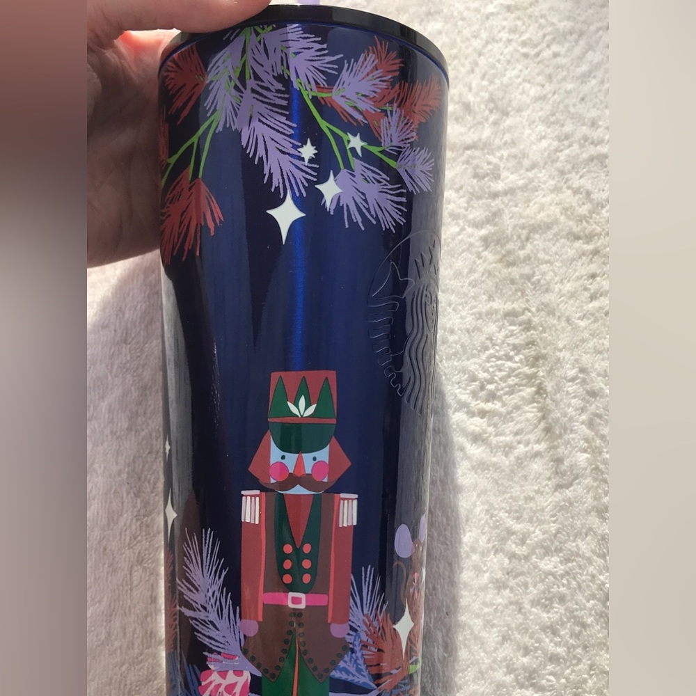 NWT 2023 Starbucks Holiday Nutcracker Stainless Steel Venti Tumbler Cup - Picture 8 of 10
